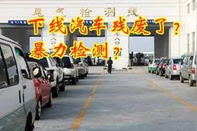 汽车年检，下线后故障灯全亮，是何原因，难道真的存在暴力年检
