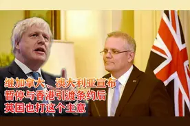 继加拿大、澳大利亚宣布暂停与香港引渡条约后，英国也打这个主意