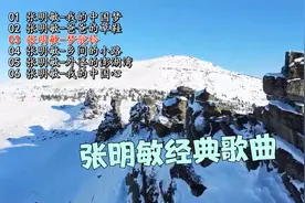 张明敏经典歌曲《我的中国梦、爸爸的草鞋、梦驼铃、乡间的小路》