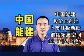 中国能建 股价已创出上市开板新低 继续拓展空间还是有望企稳？视频封面