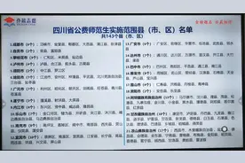 高考志愿填报-提前批-省级公费师范生四川实施区域名单 亦晨志愿视频封面
