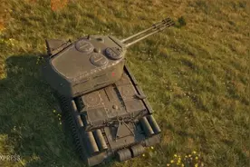 坦克世界：亚服双管坦克ST-II，按住左键三秒双发齐射！噗!噗！