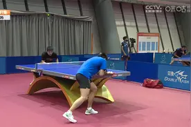 世界第一如何训练？樊振东赛前苦练前三板