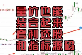 量价也能结合起来套利（附：选股和指标源码）视频封面