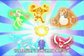 猪猪侠被选中成为五灵战士，能随意变身五种形态，最强的是五灵王
