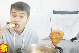 “日本关东的底料”煮出来的关东煮好吃么？鸡腿面包加撸串太爽了