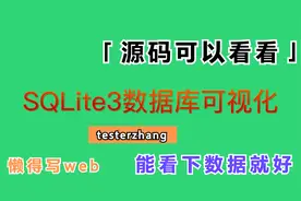 Python库可视化SQLite数据库，直观看表数据。视频封面
