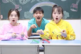 玩滑滑梯不用去游乐园，胖妞教你用卡纸折滑滑梯，在家也能玩哦