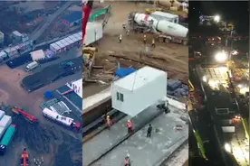 从无到有！武汉“小汤山”建设全记录 震撼延时见证中国速度