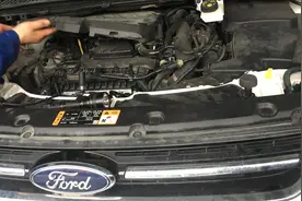 7万公里福特翼虎发动机噪音大异响，更换水泵后解决故障。视频封面