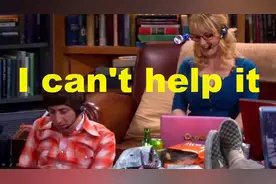 I can't help it不是“我帮不了它”，翻译错就麻烦了！