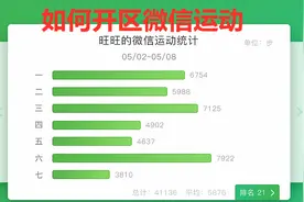 教你开启微信的微信运动，朋友圈谁的步数最多，一目了然