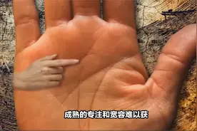 手中这里肉厚而隆起，且红润有光泽，便为官运亨通之相