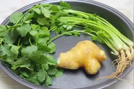 把香菜和生姜放一起，用水一煮，原来作用这么厉害，看完长知识了