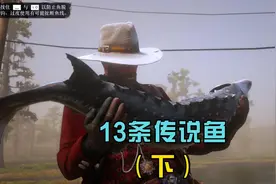 大镖客天生钓手任务所有13条传说鱼位置及钓鱼方法。传说湖鲟位置
