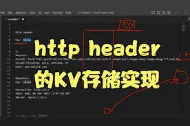 手把手带你实现 http header的kv存储