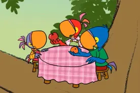 幼儿英语学习-大森林1级故事-We can share