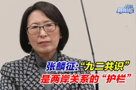 台湾学者张麟征：“九二共识”是两岸关系的“护栏”视频封面