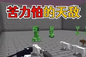 我的世界：生物相生相克的关系你知道吗？猫咪竟是苦力怕的天敌？