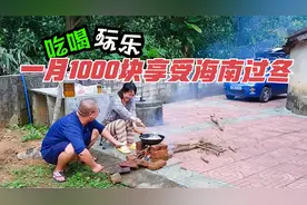 吃喝住1000块就够海南过冬，600块租300平小院，比在老家还便宜视频封面