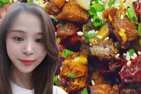 艳妹这样做的香辣干煸兔，不油炸，健康美味