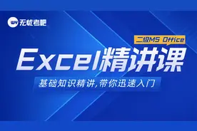 二级MS Office精讲课：Excel分类汇总