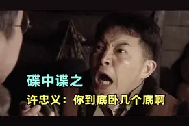 许忠义经典片段，这个镜头吸引我看完整片的“你到底卧几个底啊”