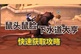 【老司机】鼠头鼠脸下水道大亨，快速获取攻略！