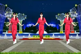 广场舞《伤心的酒吧》64步正背面演示+分解