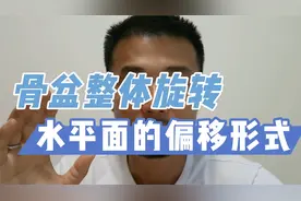 【自我检测】骨盆水平面偏移-整体旋转的判断方法