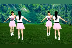 双人对跳广场舞《千年等一回》DJ版，动作简单大众化，好听又好看