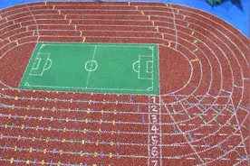 400米标准新旭塑胶跑道画线详解，小白画线不用愁