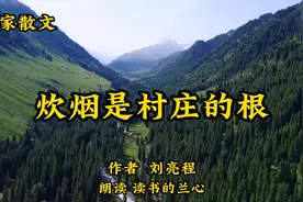 名家乡土散文《炊烟是村庄的根》，作者刘亮程，炊烟是农人的希望视频封面