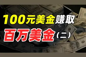 100美元90天挑战赚取百万美元，亿万富豪隐姓埋名从零开始第2集视频封面