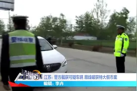 警方截获可疑车辆，意外发现司机竟是一个假币案的嫌疑犯视频封面