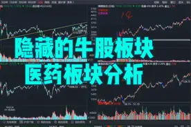分析方法展示：医药版块走势分析视频封面