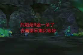 魔兽世界怀旧服：烈焰菇8金一朵了，去哪里采集比较好