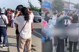 长发影响学习？河北涿州校门口孩子排队剪发，老师：长发易攀比视频封面