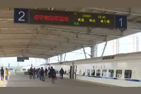 恢复正轨！武咸城铁重启:乘客搭首班车“你来我往” 复工归家心切视频封面