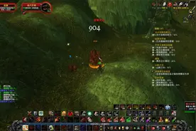 魔兽世界单机217-采格罗姆之血后去燃烧平原采黑莲花视频封面