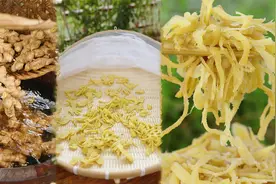 冬天吃姜能散寒，用老姜做个盐姜丝小零食，干吃泡水喝都可以