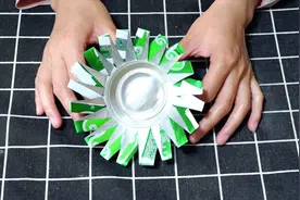 易拉罐别急着卖废品，教你巧变烟灰缸，美观又实用视频封面