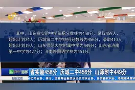 省实验458分，历城二中456分！济南中考统招生录取分数线新鲜出炉视频封面