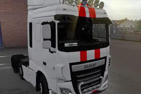 欧卡2:开着达夫在乡里送货，路途遥远只能在加油站休息！