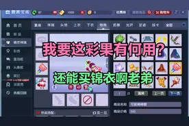 我要这彩果有何用？等等！还有用，彩果买锦衣流程实测。