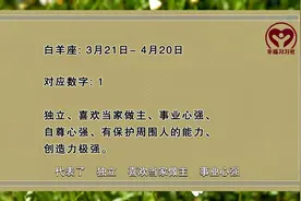 2分钟视频告诉你，生命密码1-9的性格分析，分别对应哪些星座？视频封面