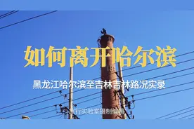 京哈高速修路，国道传言都是坑，如何离开哈尔滨？G202路况实录视频封面