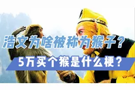 梦幻西游：浩文为何被称为“猴子”？“五万块买个猴”是什么梗？