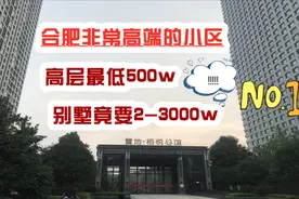 排名合肥前5的高端小区是什么样的？高层500w起，别墅竟要2-3000w视频封面