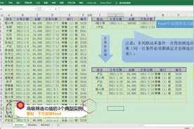 Excel中高级筛选功能的3个典型实例，简单到没朋友！
